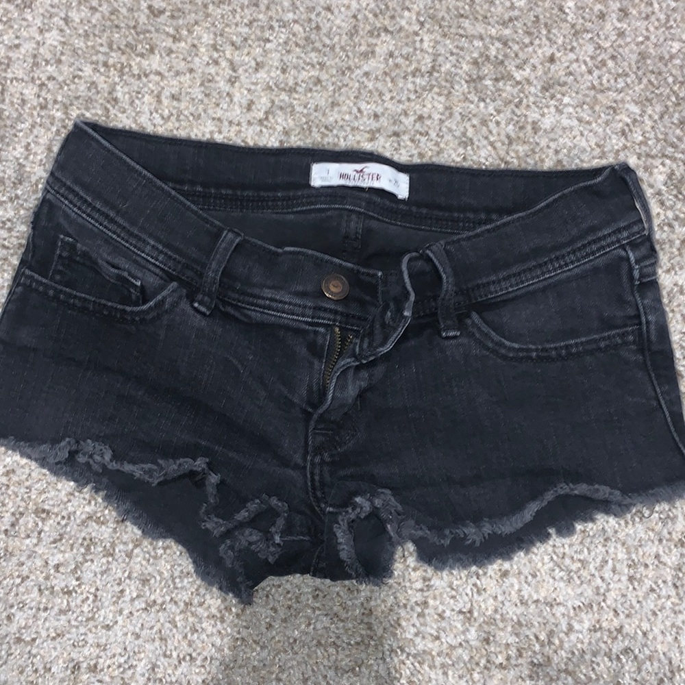 Hollister jean shorts!